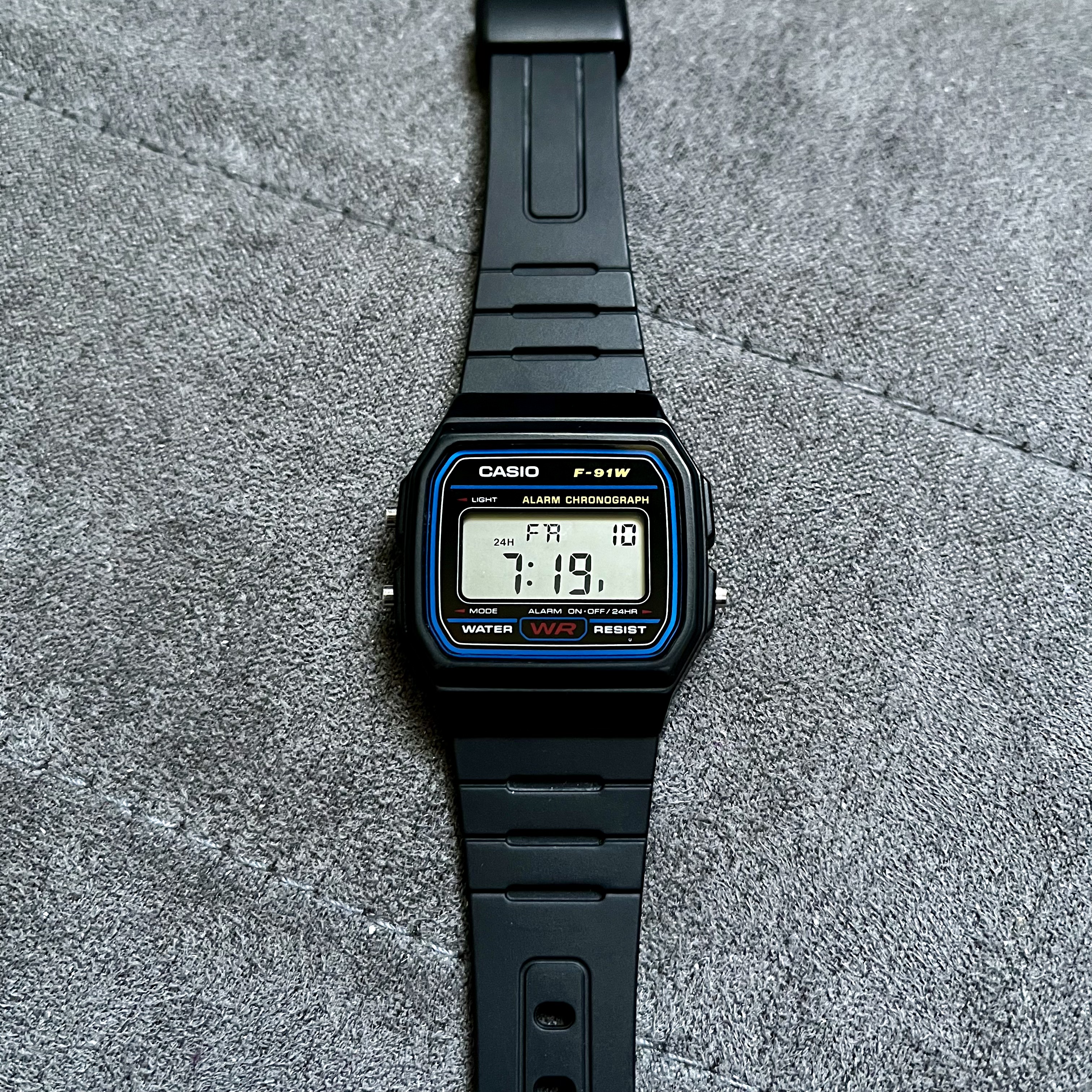 Casio F-91W  Best Running Watches